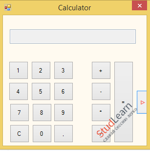 Калькулятор C# (Windows Forms)