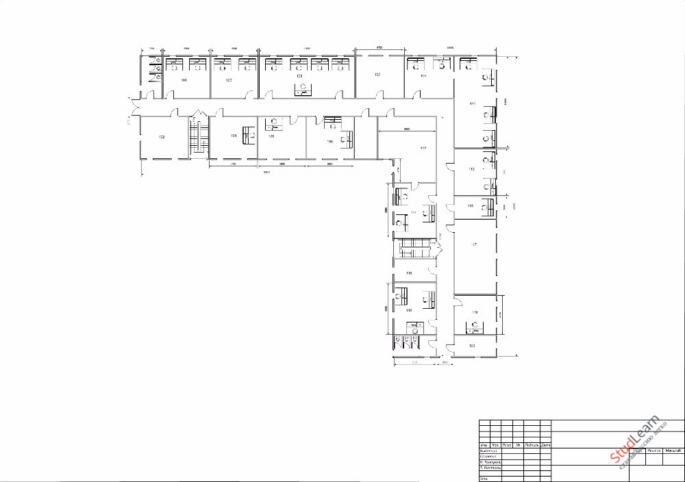 Разработка ЛВС 1,2,3 этажного здания